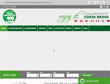Tablet Screenshot of campingcalamontgo.com